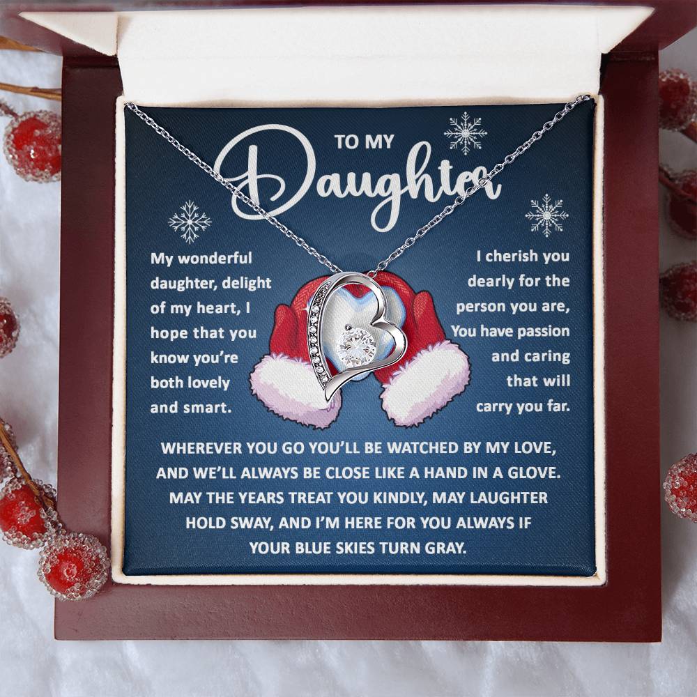 To My Daughter Close Like a Hand in a Glove