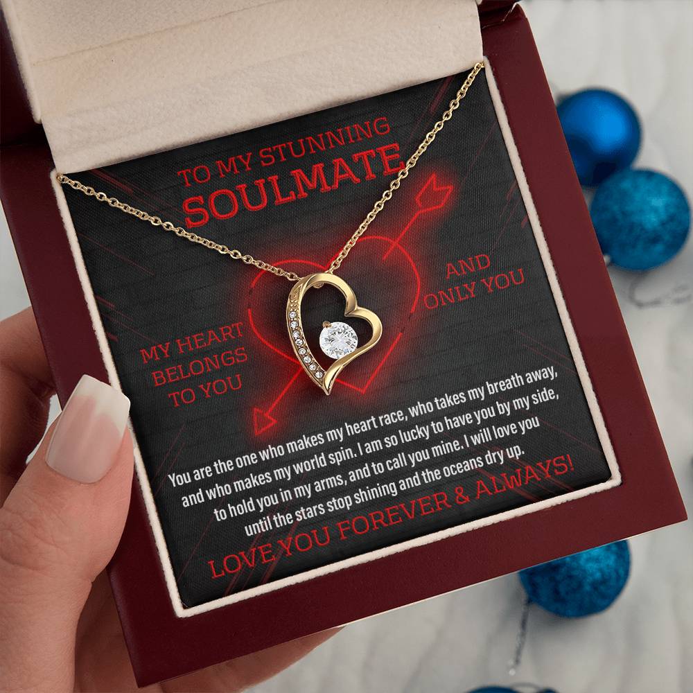 Gift for Stunning Soulmate Message Card