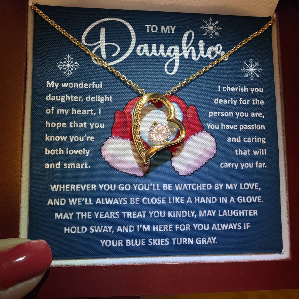 To My Daughter Close Like a Hand in a Glove