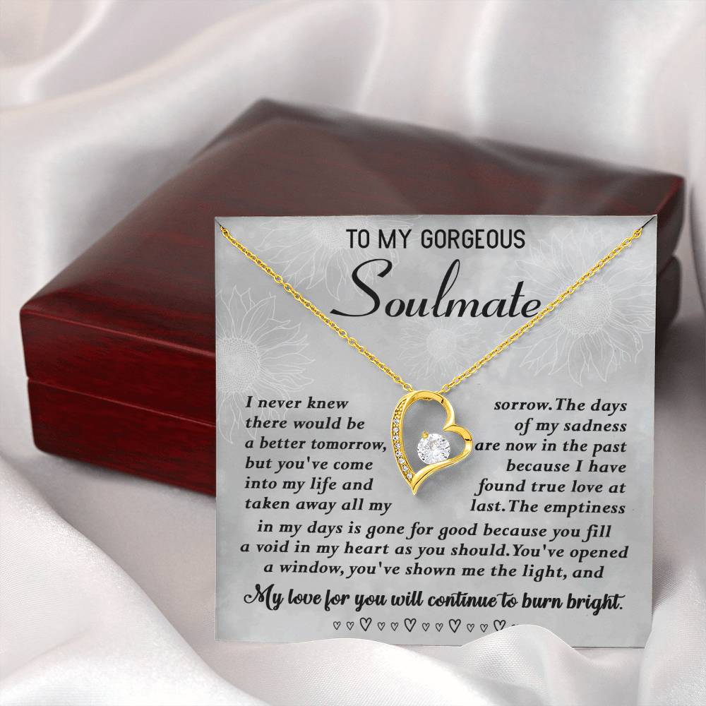 To my Gorgeous Soulmate