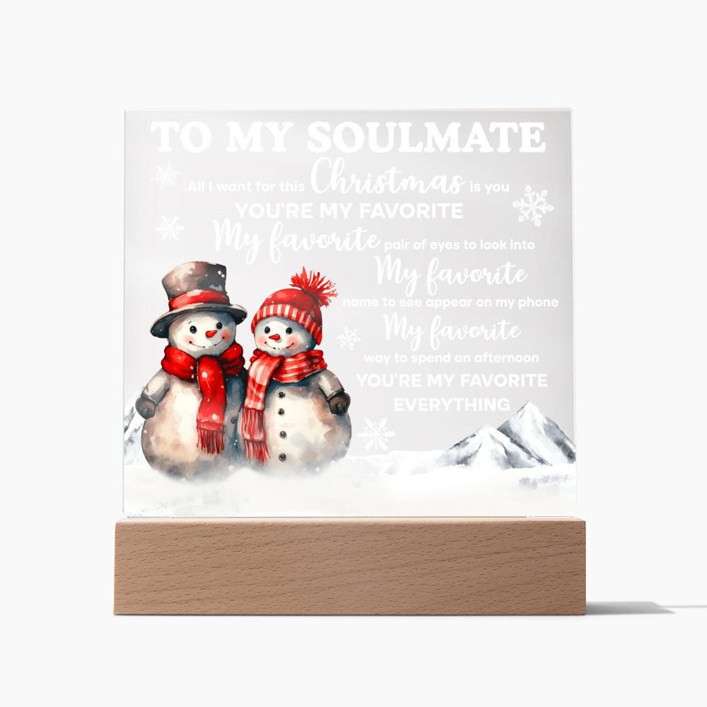 My One and Only Love Acrylic Plaque
