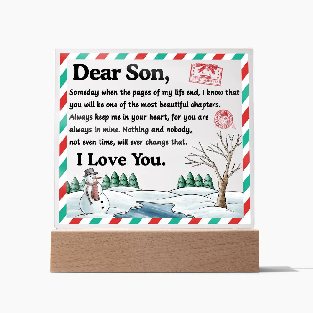 Son, Keep me in your heart