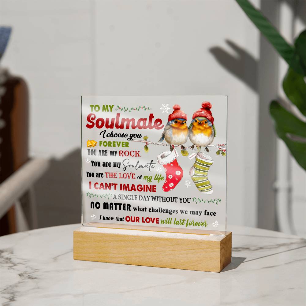 To my Soulmate, I choose you