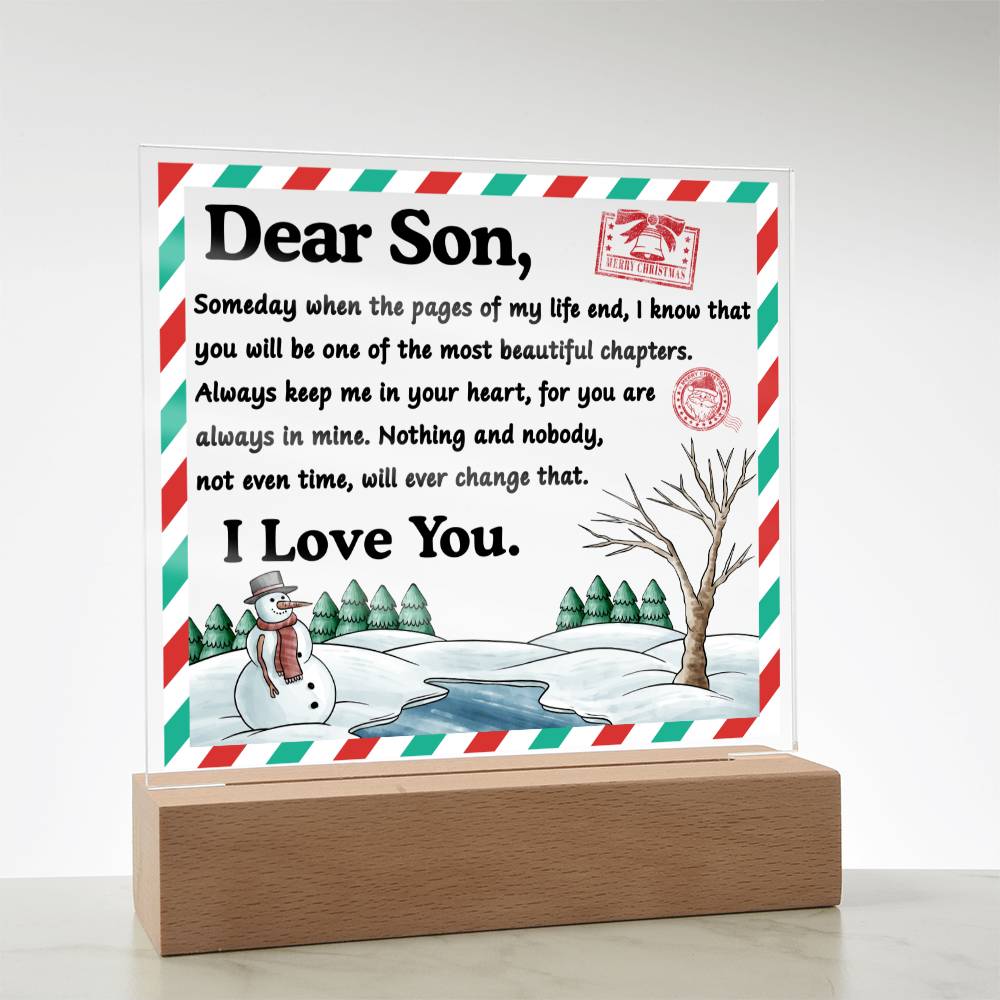 Son, Keep me in your heart