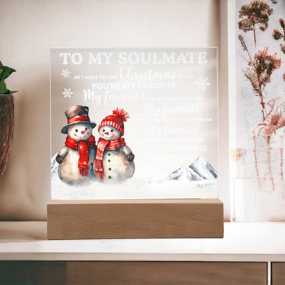 My One and Only Love Acrylic Plaque