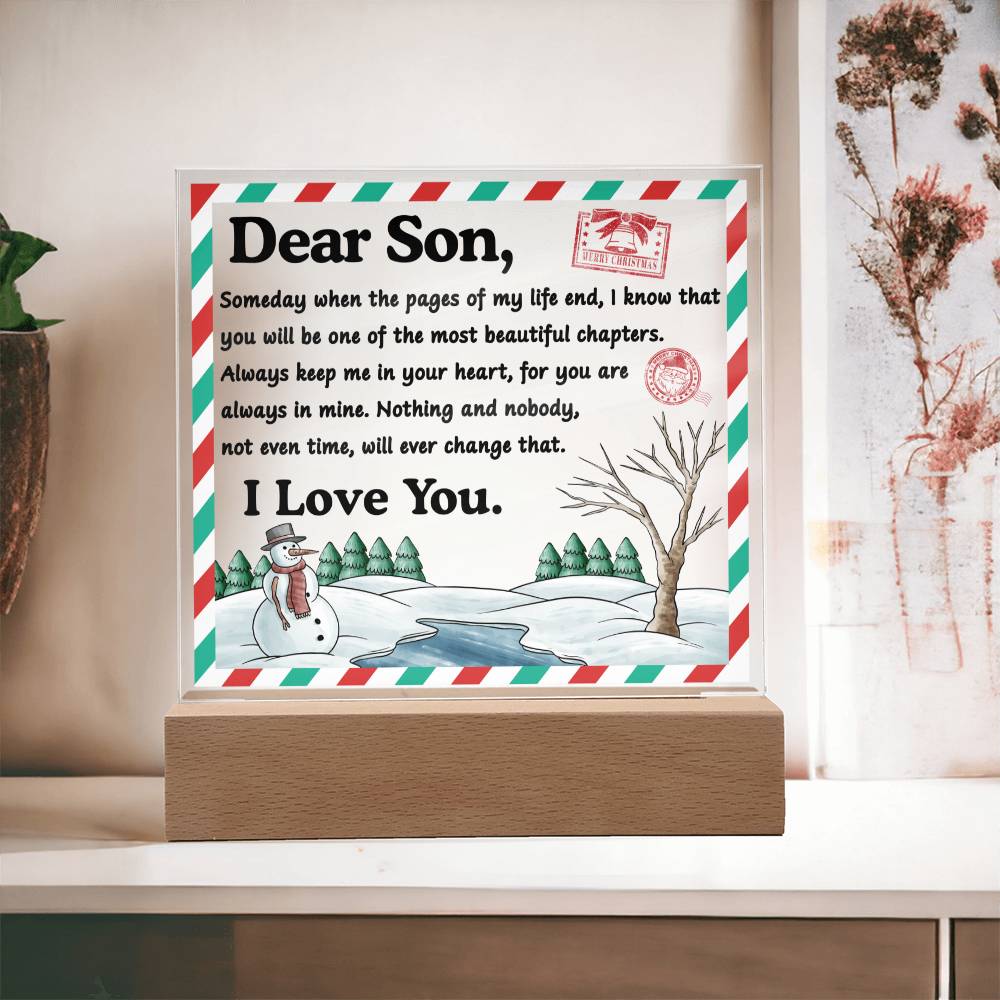Son, Keep me in your heart