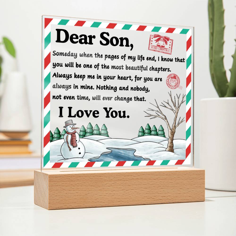 Son, Keep me in your heart
