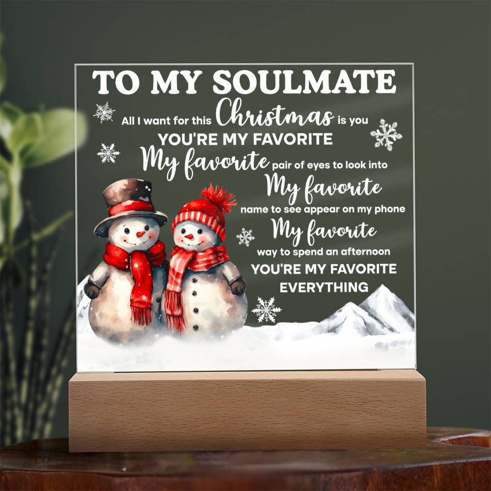 My One and Only Love Acrylic Plaque