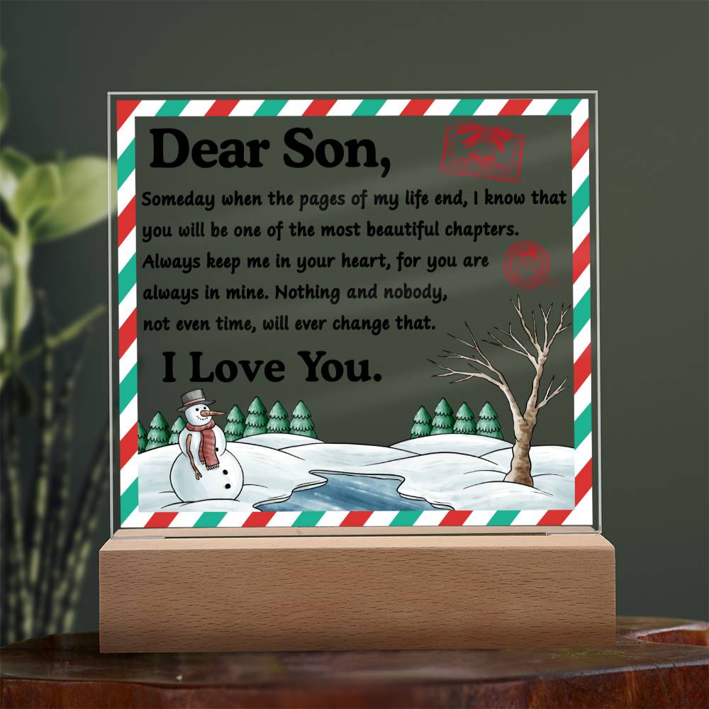 Son, Keep me in your heart