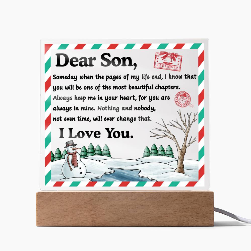 Son, Keep me in your heart