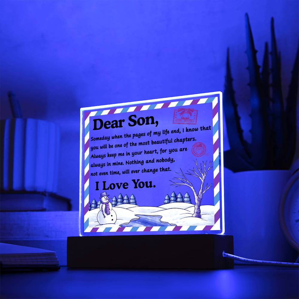 Son, Keep me in your heart