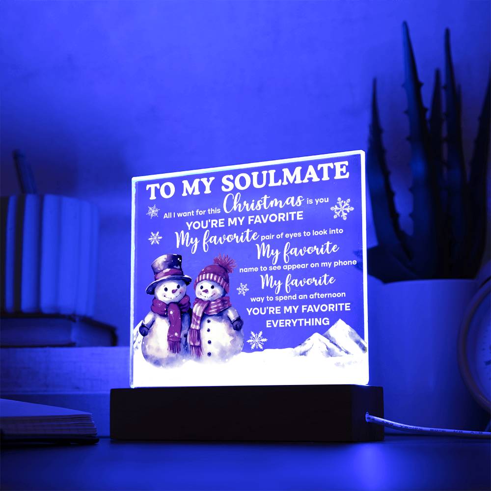 My One and Only Love Acrylic Plaque