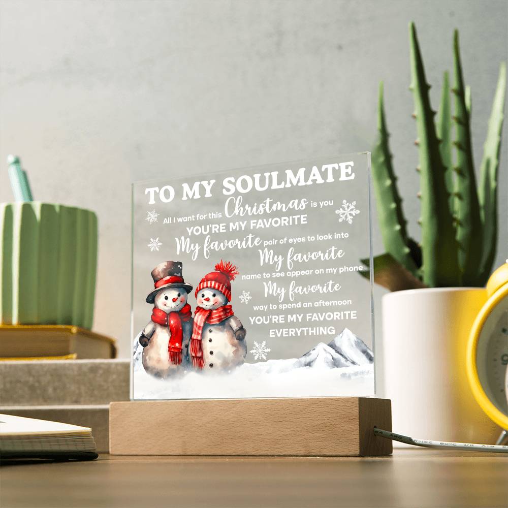 My One and Only Love Acrylic Plaque