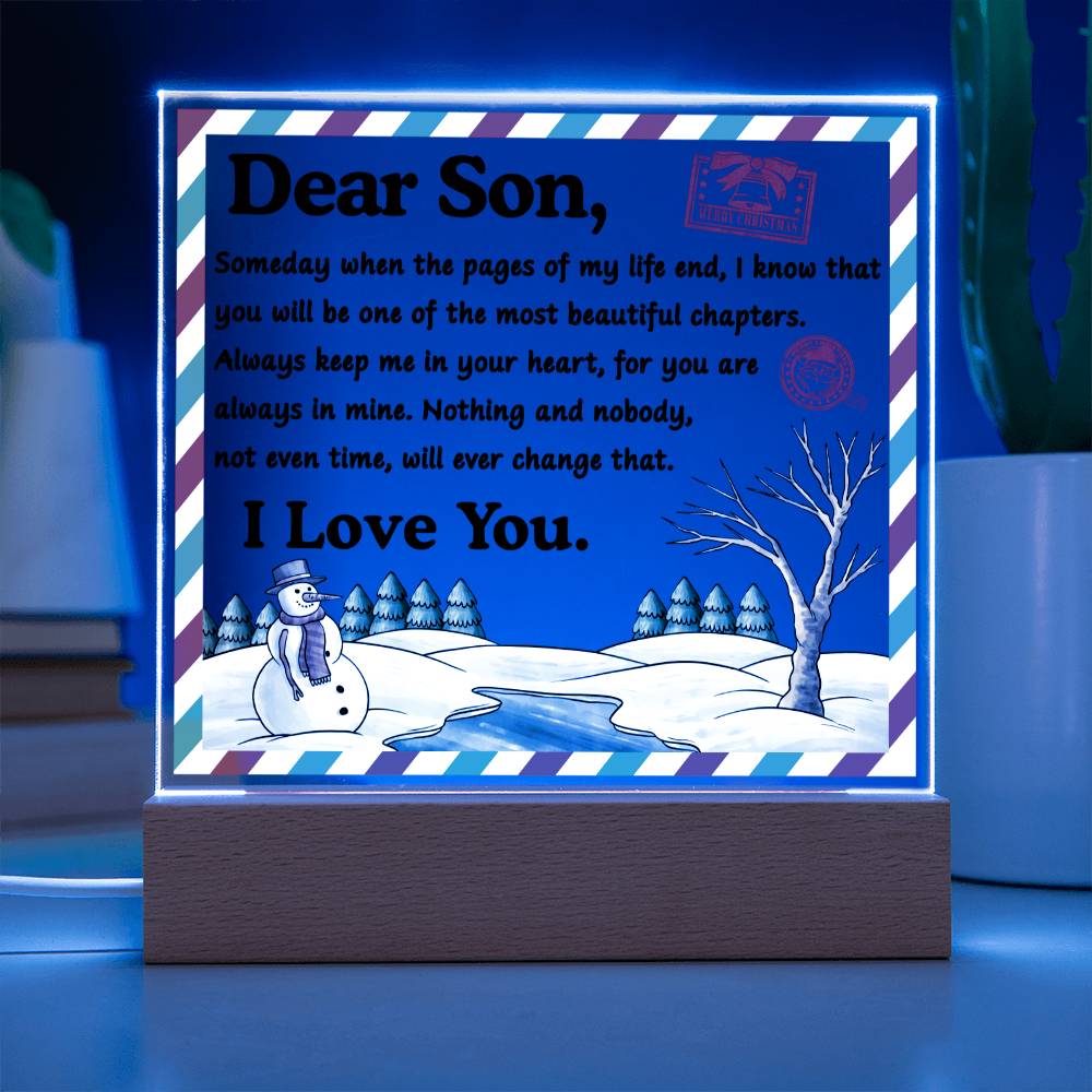 Son, Keep me in your heart