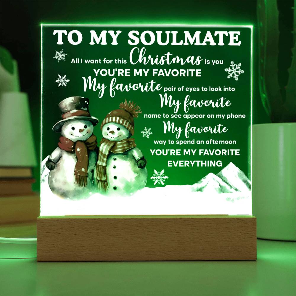 My One and Only Love Acrylic Plaque