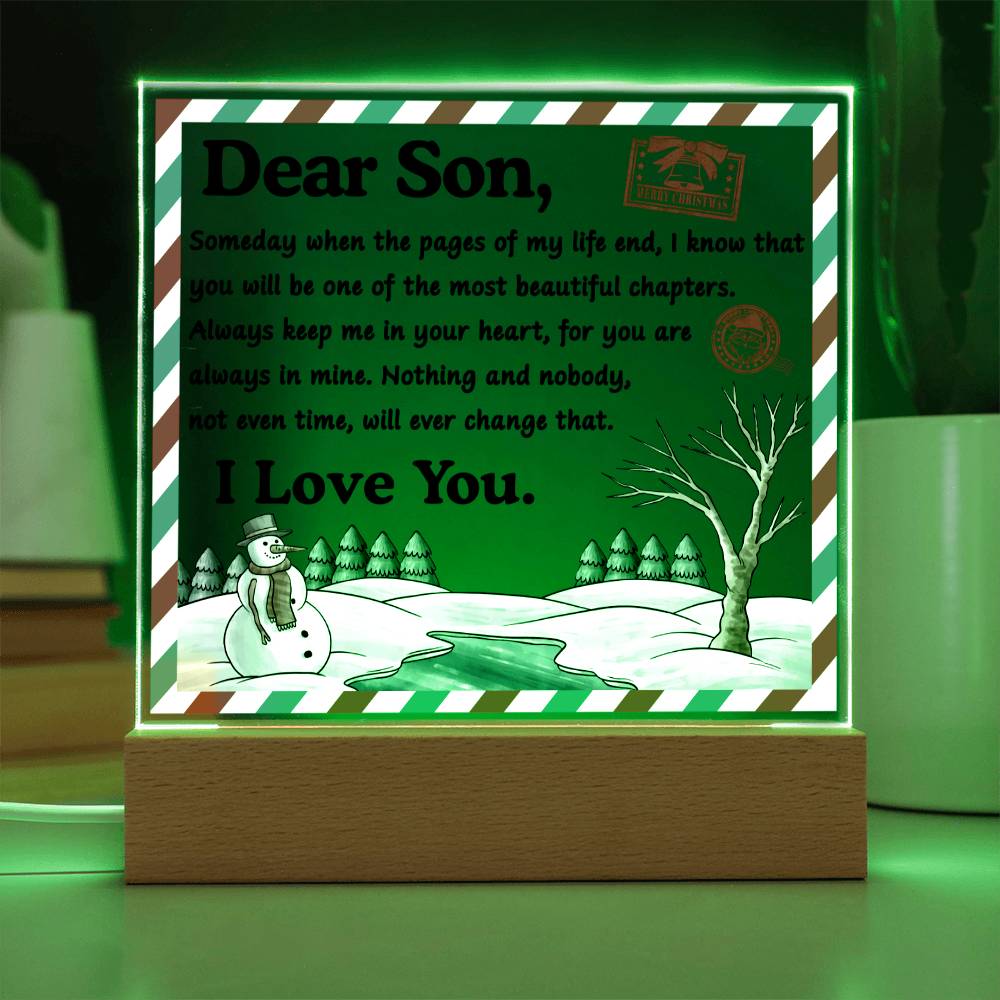 Son, Keep me in your heart