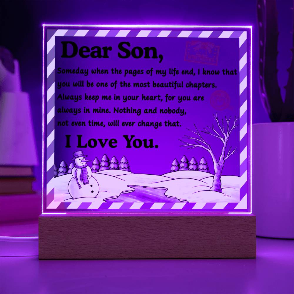 Son, Keep me in your heart