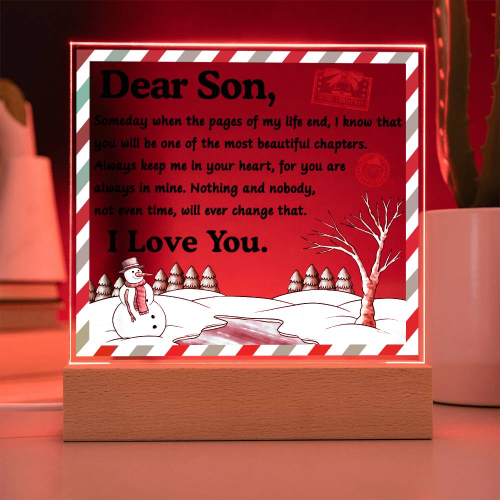 Son, Keep me in your heart