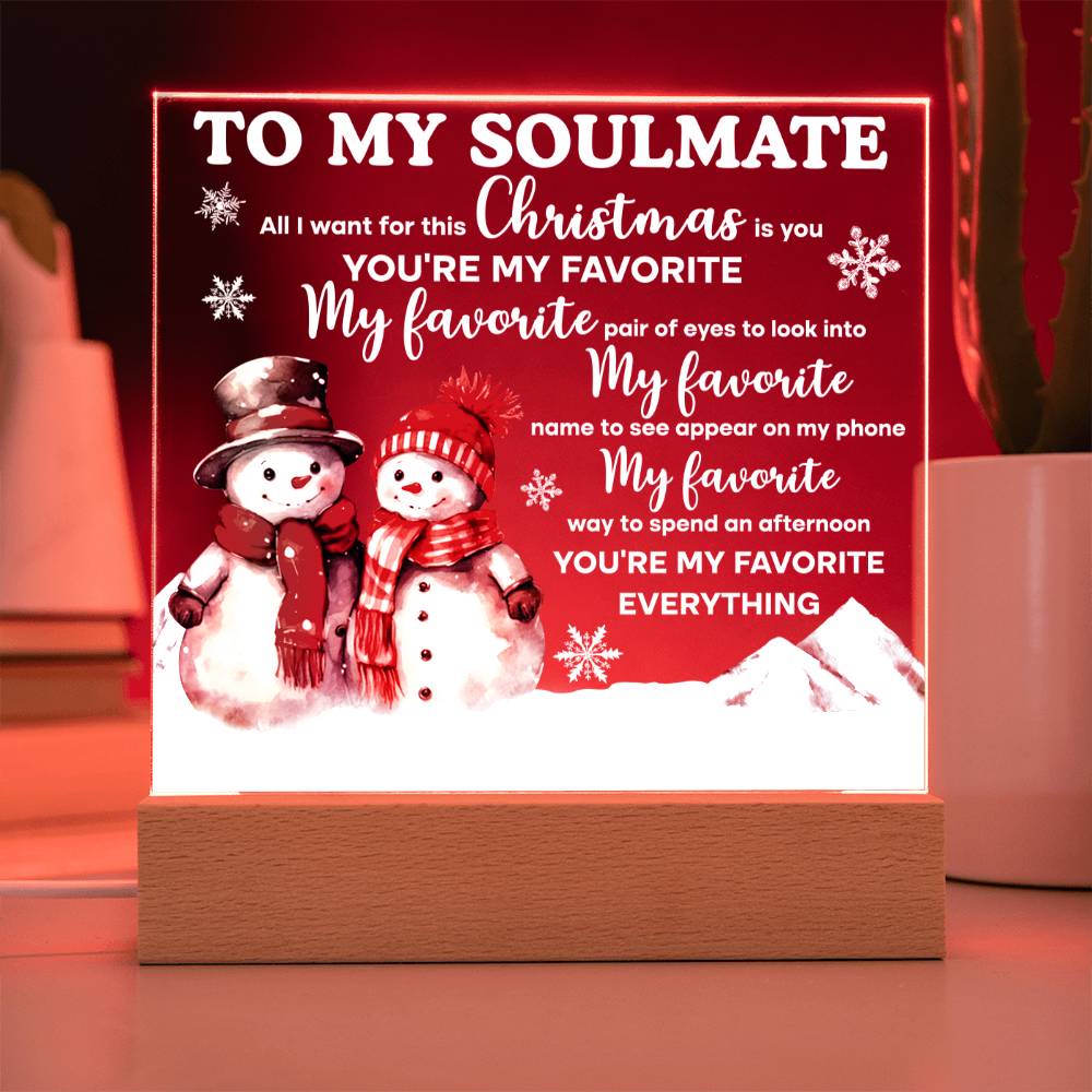 My One and Only Love Acrylic Plaque