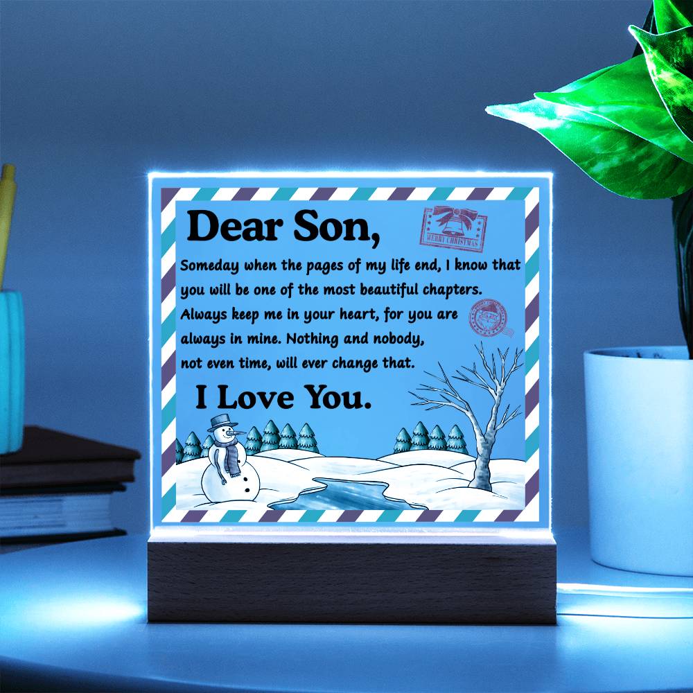 Son, Keep me in your heart