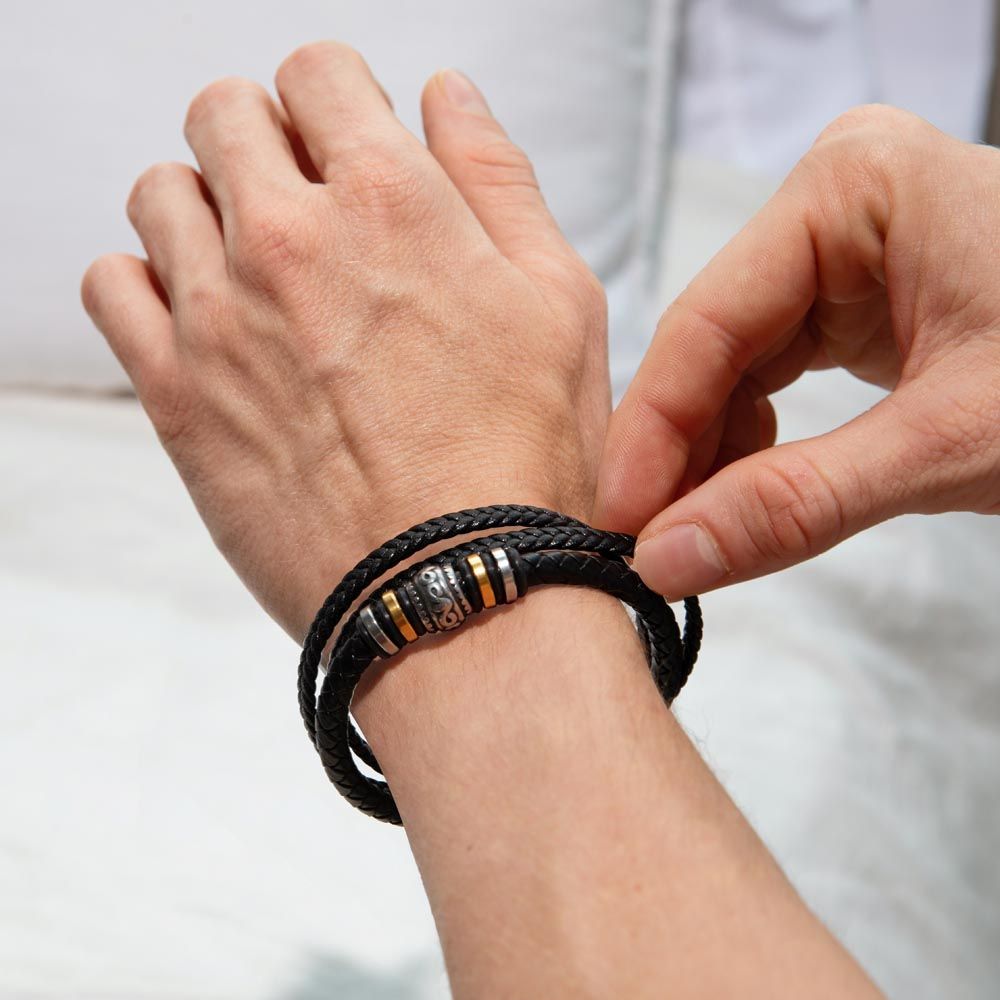 Love You Forever Bracelet for Men