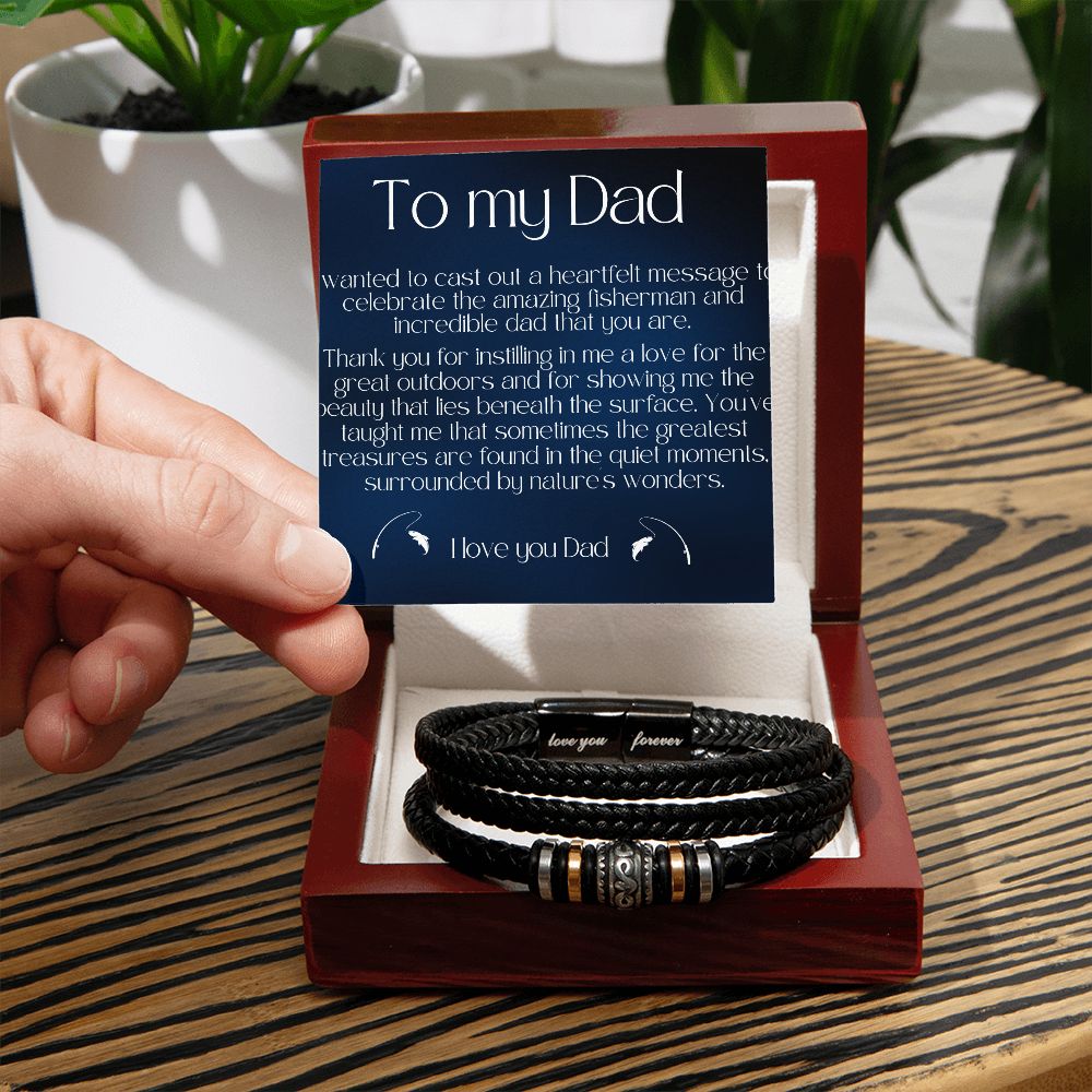 Love You Forever Bracelet for Men
