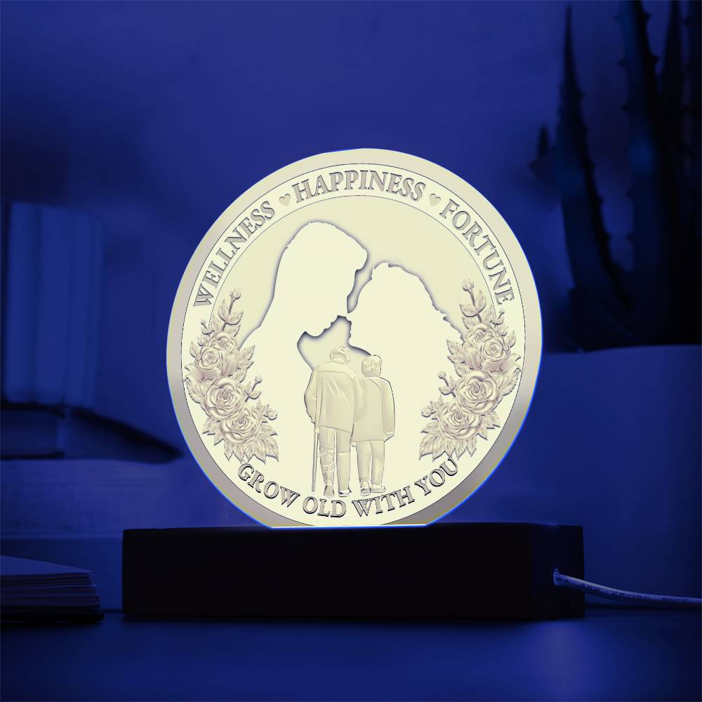 Grow Old with You Acrylic Plaque