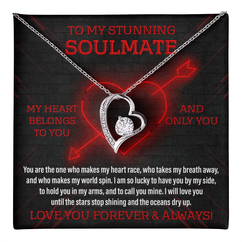 Gift for Stunning Soulmate Message Card