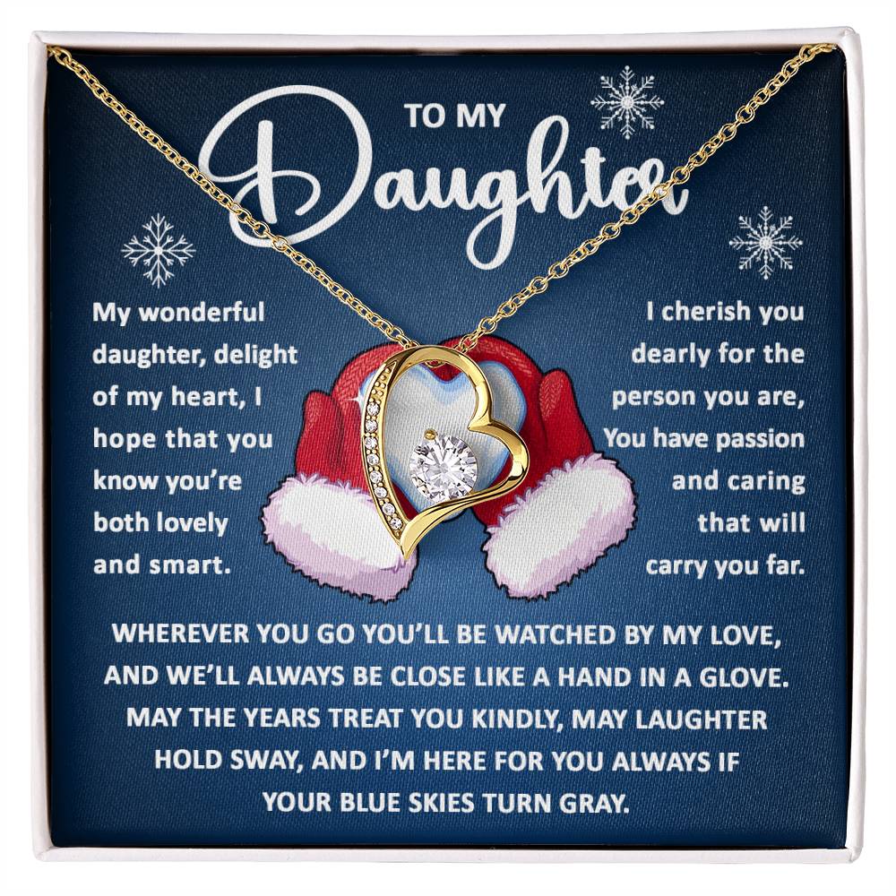 To My Daughter Close Like a Hand in a Glove