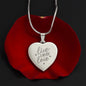 Engraved Live Laugh Love Necklace