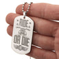 Engraved Dog Tag Necklace