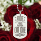 Engraved Dog Tag Necklace