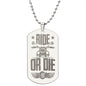 Engraved Dog Tag Necklace