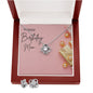 Love Knot Necklace and Earring set