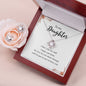 Gift for your Daughter, Love Knot Earring and Necklace Set