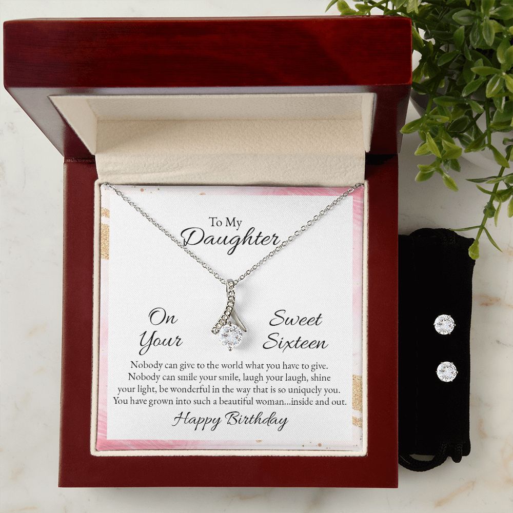 Sweet 16th birthday Necklace gift for my Daughter
