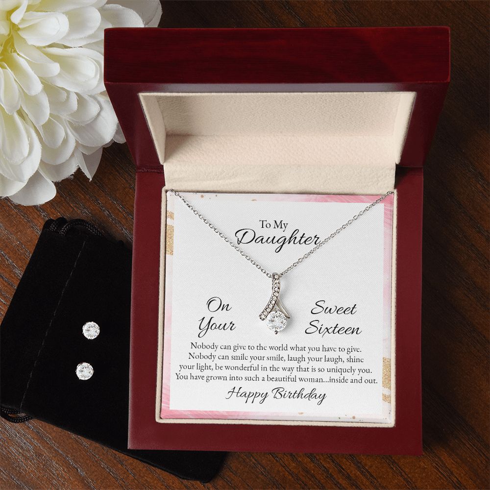 Sweet 16th birthday Necklace gift for my Daughter