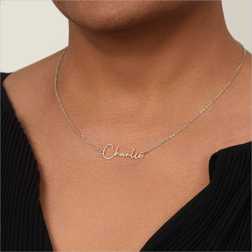Signature Name Necklace for your love ones