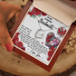 To My Stunning Soulmate Forever Love Necklace with Message card