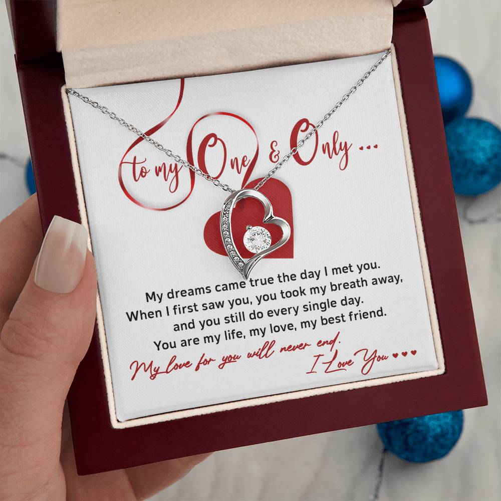 To my One and Only
