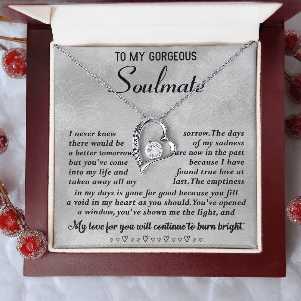 To my Gorgeous Soulmate