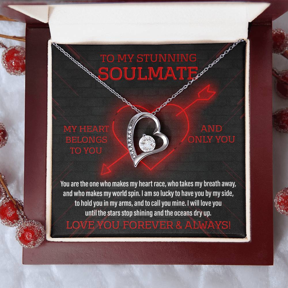 Gift for Stunning Soulmate Message Card