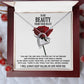 To My Beauty from your Beast Message Card Gift