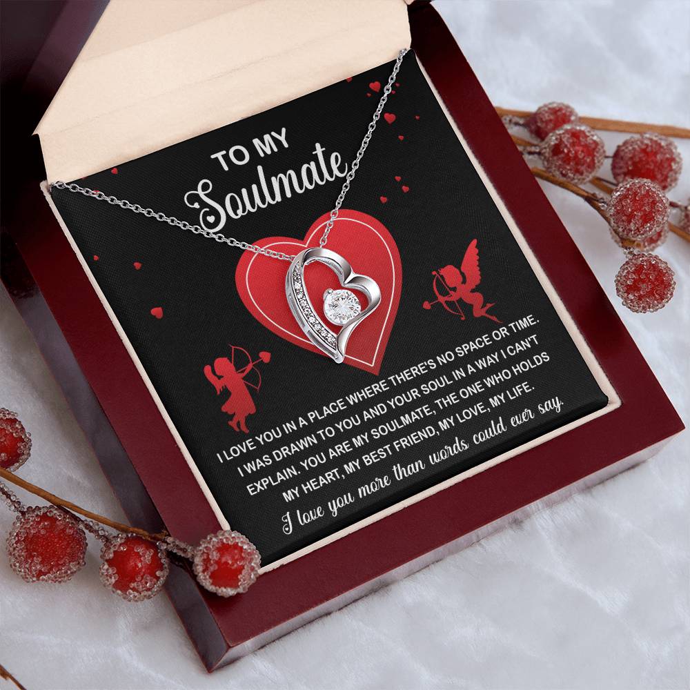Message Card To My Soulmate - Drawn to you