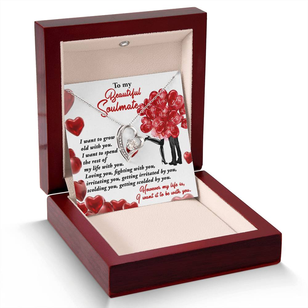 To my Soulmate I want to grow old with you