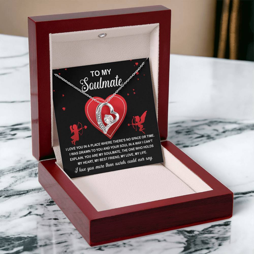 Message Card To My Soulmate - Drawn to you