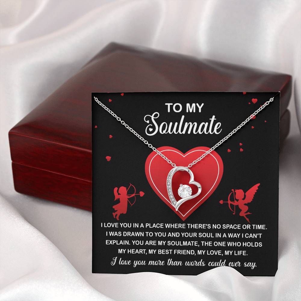 Message Card To My Soulmate - Drawn to you