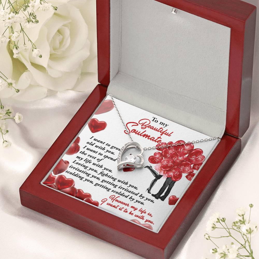 To my Soulmate I want to grow old with you