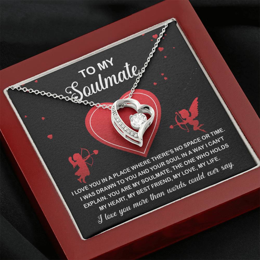 Message Card To My Soulmate - Drawn to you