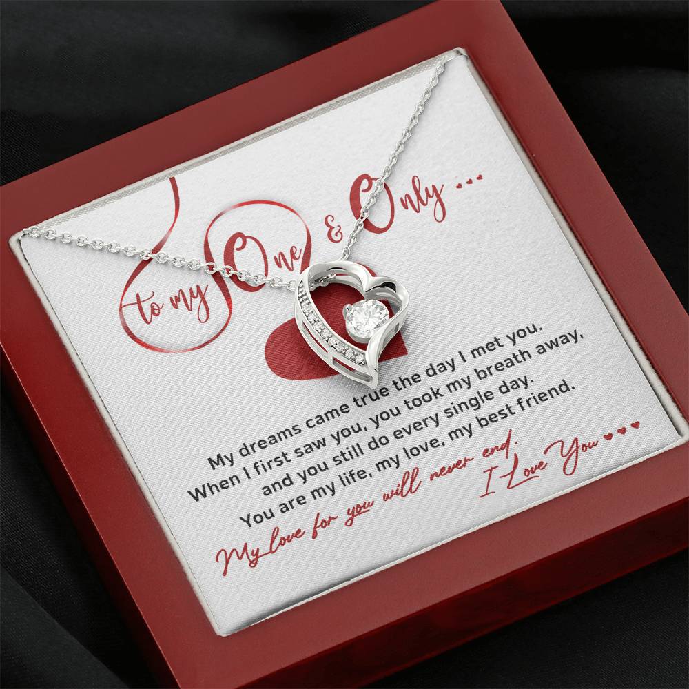 To my One and Only